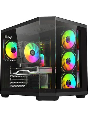 İzoly T50 Ryzen 5 5500 16GB 512GB M.2 NVME RTX 5060 8GB Oyuncu Oem Seti