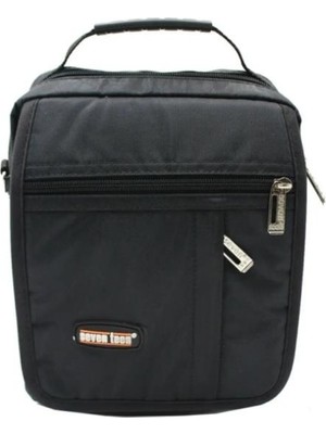 Seventeen 2211 Çok Gölü Siyah Erkek El ve Omuz Askılı Çanta Şık Görünüm ve Ergonomik Tasarım