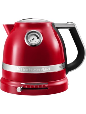 Kitchenaid Artisan 1,5 L Su Isıtıcısı 5KEK1522 Kırmızı Plastik Malzeme ile Hızlı Kaynatma Özelliği