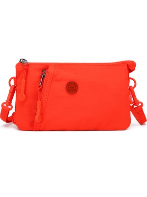 Smart Bags Orange Ultra Hafif Kumaş Günlük Küçük Boy Kadın Telefon Para ve Kart Çantası