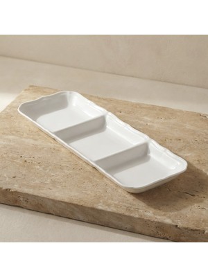 Aryıldız Voyage 3 Bölmeli Servis Tabağı 26 cm