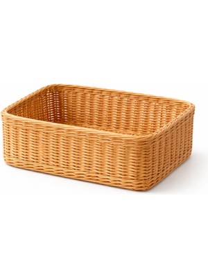 JouJou Rattan Sepet| El Yapımı Doğal Organizer&dolapiçi Sepet