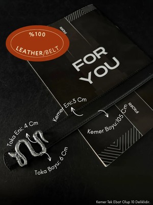 Fiori Hakiki 3cm Bombeli Yılan Tokalı Kadın Kemeri, Ceket Kemeri, Gömlek Kemeri, Elbise Kemeri