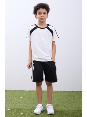 Perendi Erkek Çocuk Şortlu Takım Tişört & Şort Yazlık Kombin