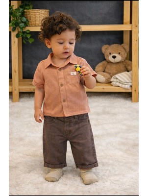 Nurcan Bebe Sunny Cute Şortlu Ikili Takım(18-24 /2-3/3-4/4-5 Yaş)