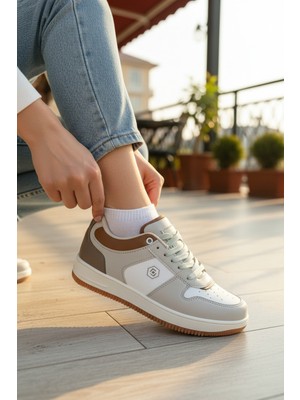 Enoch Kadın Günlük Sneaker Modern Tasarım Konforlu Yürüyüş Spor Ayakkabı