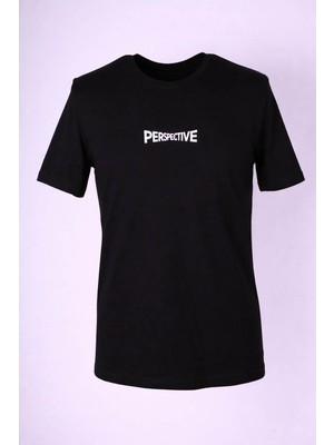 Trender 26Y595000005  Erkek T-Shirt Perspevtive O Yaka Baskılı
