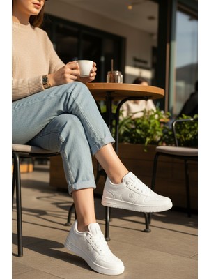 Enoch Kadın Günlük Sneaker Modern Tasarım Konforlu Yürüyüş Spor Ayakkabı