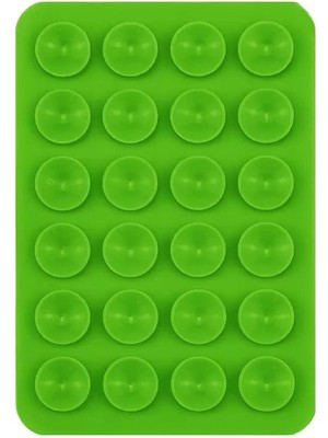 Zore Kare Öpücüklü 03 Çift Taraflı Silikon Tutucu 5,50CM x 8cm - Yeşil