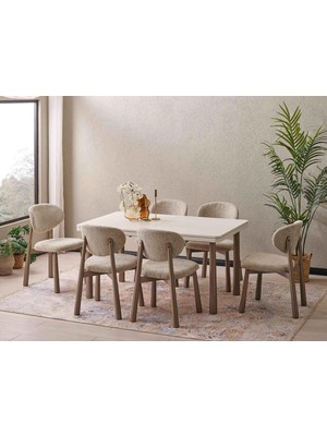 Dekorazi Yasmin Yemek Masası Takımı