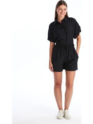 Lc Waikiki Yeni Sezon Beli Lastikli Kadın Şort