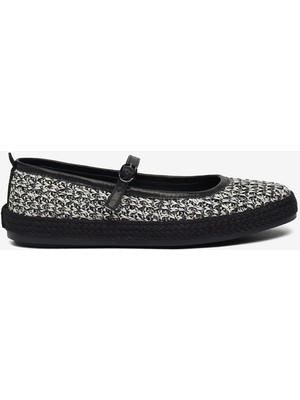 Greyder Kadın Siyah Hakiki Deri Babet 6Y2KA33678T