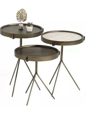 Levent Mobilya ve Aksesuar Agnus Zigon Sehpa