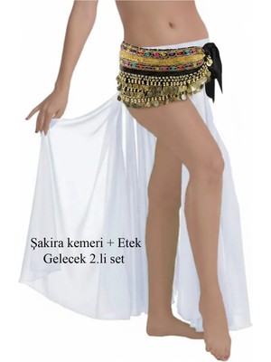 Kaftan Collection Dansöz Oryantal Eteği Tek Yırtmaçlı