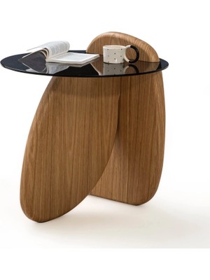 Levent Mobilya ve Aksesuar Marki Zigon Sehpa, Meşe