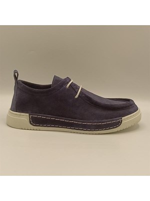 Ametist Emma Lacivert Süet Günlük  Kadın Ayakkabı