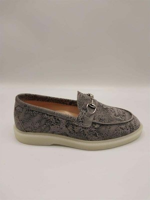 Ametist Davina Gri Baskılı Hakiki Deri Günlük Ayakkabı – 37 Numara (Son Ürün, Indirimli)