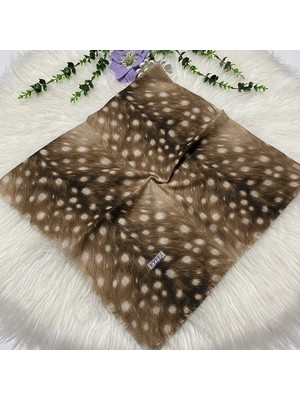 Eyfel Flamlı Pamuklu Eşarp HA2030