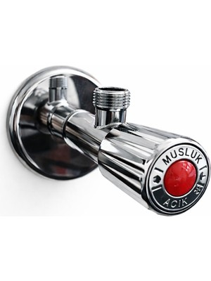 Akçay Krom Kaplama Aç-Kapa Lüx Taharet Musluğu