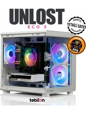 Tebilon UNLOST ECO-Amd Ryzen 7500F-GIGABYTE A620M-GIGABYTE Geforce Rtx 5060 Eagle Ice 8GB-16GB-500GB SSD Beyaz-Oem Paket