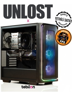 Tebilon UNLOST X-Amd Ryzen 9700X-GIGABYTE B840M-GIGABYTE Radeon RX9070 Xt 16GB-16GB-1TB Ssd-Oem Paket