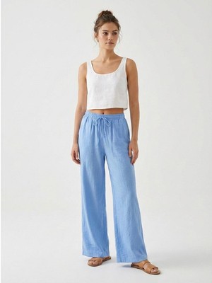 Foremia Cepli Ip Detay Pantolon-Mavi -