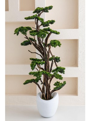 Güleç Yapay Çiçek Yapay Büyük Bonsai Ağacı 200 cm 40 Dal