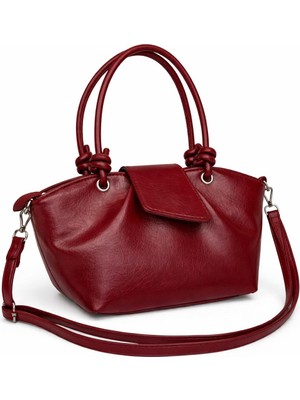 Shıkırtı Orta Boy Dilli Model Soft Suni Deri Uzun Omuz Askılı Kadın Çantası