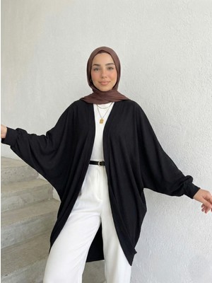 Foremia Yarasa Kol Hırka-Siyah -
