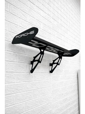 🚗 Yarış Ruhunu Duvarına Taşı! Spoiler Tasarımlı Dekoratif Araç Rafı – Modern & Sportif Görünüm