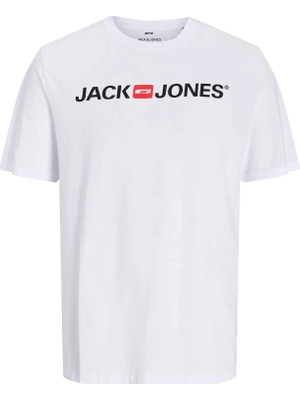 Jack & Jones Jjecorp Old Logo Tee Ss O-Neck White 12137126-WH