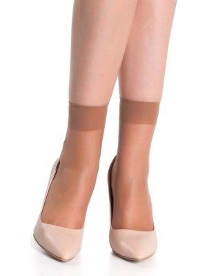 Pierre Cardin 3 Çift Yarı Parlak Ince Soket Çorap(15 Den)