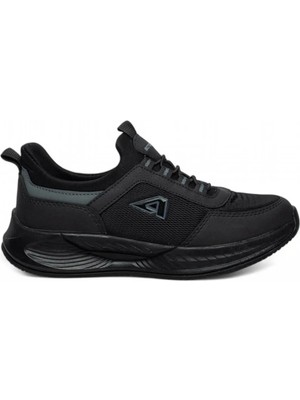 Kindep (Acropol) Hafif Comfort Cilt Kadın Spor Ayakkabı Siyah