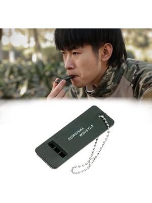 Mcg® Kamp Outdoor Yaşam Yüksek Sesli Acil Durum Survival Plastik Düdük