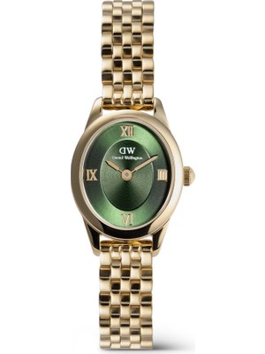 Daniel Wellington Ophelia Mini Emerald Gold DW00600804 Kol Saati