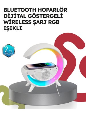 OEMTR 2025 Model 15W Kablosuz Şarjlı Renkli Atmosfer Lambası