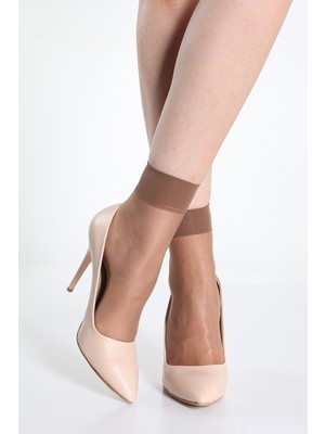 Pierre Cardin 3 Çift Yarı Parlak Ince Soket Çorap(15 Den)