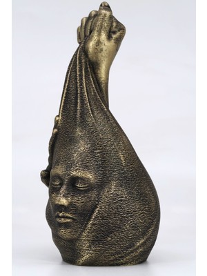 Hunga Dekoratif Biblo Modern Heykel – Salon Ofis Masa Üstü Aksesuar