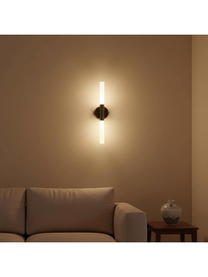Elizim Home Lighting Linea Ledli Antik Eskitme Şarjlı Aplik