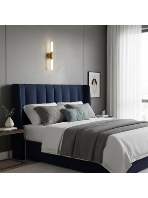 Elizim Home Lighting Linea Ledli Gold Şarjlı Aplik