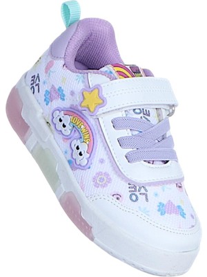 Wisco 075 Anorak Işıklı Kız Çocuk Spor Ayakkabı