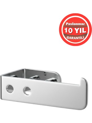 Banyom Home Krom Paslanmaz Çelik SUS304 Kalite Paris Tuvalet Kağıtlığı