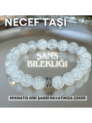 Bonicce Şans Bilekliği - Necef Taşı Gerçek Doğal Taş Bileklik