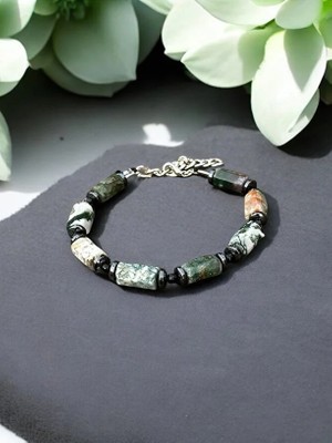 Bonicce Yosun Akik Taşı Doğal Taş Bileklik