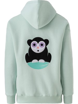 Beynlab Unisex Tarsier Hoodie Mint