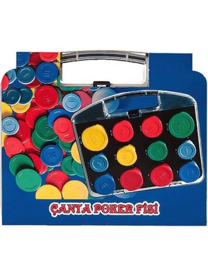  sedef çantalı poker fişi