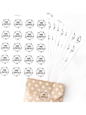 Pucutun Şeffaf Sticker, Hand Crafted 10 Sayfa