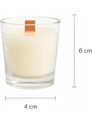 Pucutun 40 ml Şat Bardak Paçuli Kokulu Kavanoz Mum