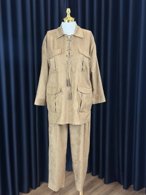 Nuss Ghisa Camel Renk Takım