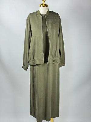 Nuss Haki Renk Bomber Takım